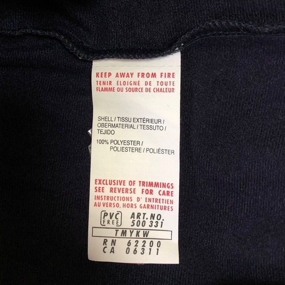 Puma, Blue and White jacket, long sleeve, three pockets, size XS - Picture 4 of 5